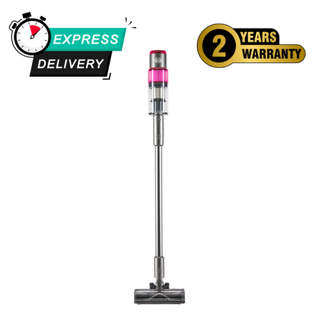 Introducing SEBO BALANCE A1 Magenta, a lightweight cordless vacuum cleaner designed for effortless cleaning on all surfaces. 