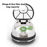 Sebo D9 Professional Cylinder Vacuum Cleaner - Commercial Grade 90995GB