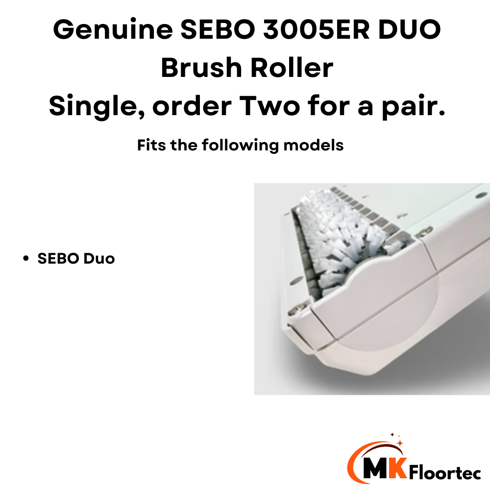 Genuine Sebo Brush Roller For Duo 3005ER