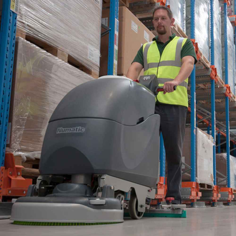 Numatic TBL4055 TwinTec Cordless Floor Cleaning Scrubber Dryer Battery Powered NX1K