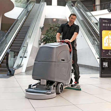Numatic TBL6055T TwinTec Traction Cordless Floor Cleaning Scrubber Dryer Battery Powered NX1K
