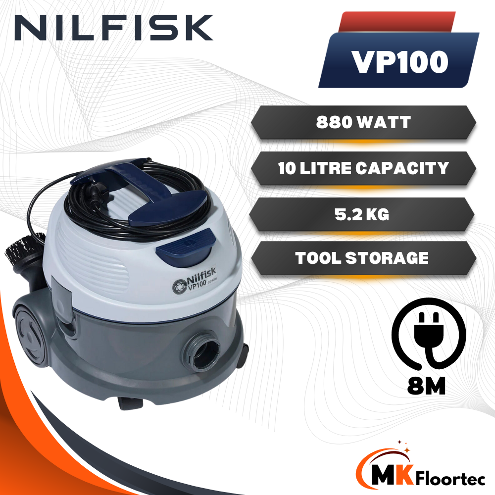 Nilfisk VP100 Commercial Dry Vacuum Cleaner