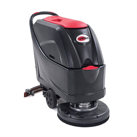 Viper AS5160T Scrubber Dryer With Traction 20-Inch - Battery Powered