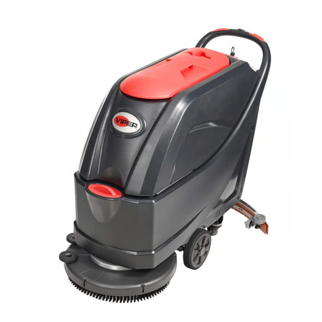 Viper AS5160T Scrubber Dryer With Traction 20-Inch - Battery Powered