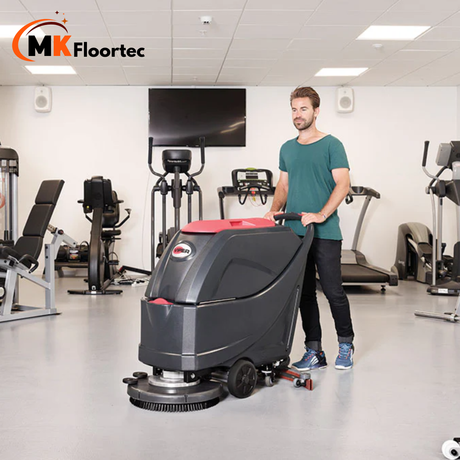 Viper AS5160T Scrubber Dryer With Traction 20-Inch - Battery Powered