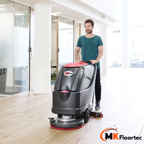 Viper AS5160T Scrubber Dryer With Traction 20-Inch - Battery Powered