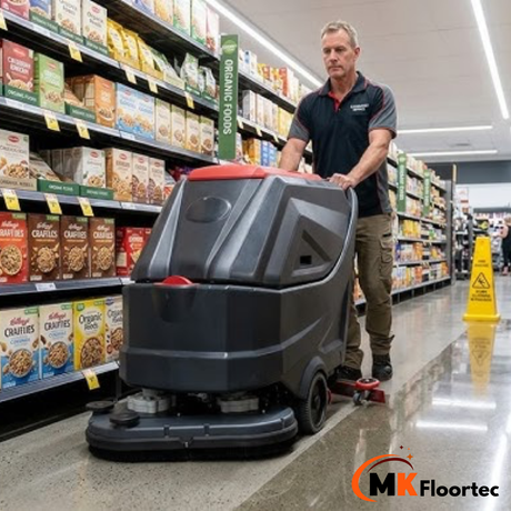 Viper AS6690T Scrubber Dryer With Traction 26-Inch - Battery Powered