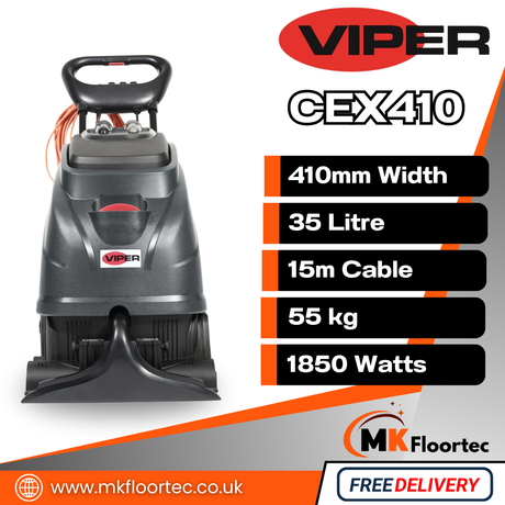 Viper CEX410 Industrial Carpet Cleaner Extractor