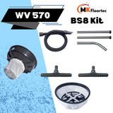 Numatic BS8 tool kit and attachments for WV570 industrial wet and dry vacuum cleaner