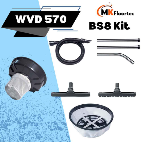 Numatic WVD570 Industrial Vacuum Cleaner Wet & Dry Twin Motor