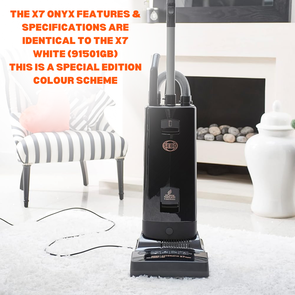 SEBO Automatic X7 ePower Onyx Upright Vacuum Cleaner 91500GB1