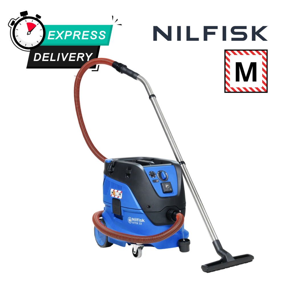 Nilfisk Attix 33-2M PC M Class Vacuum Cleaner 110 Volt - 107412191