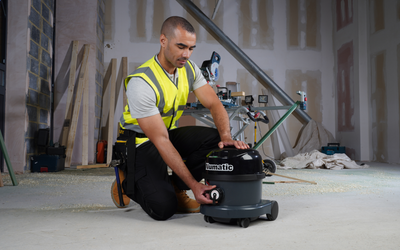 construction, trade and worksite cleaning equipment