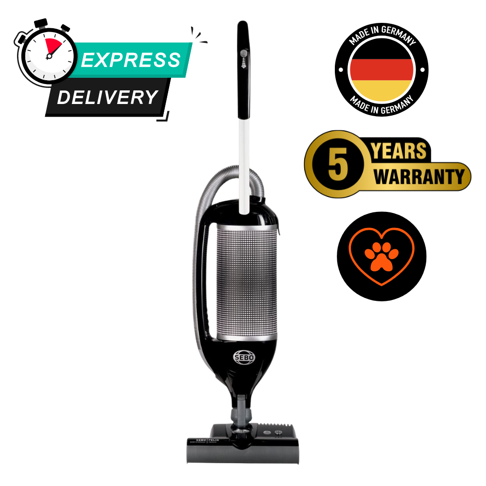 SEBO Felix Pet ePower Black Upright Vacuum Cleaner 90810GB