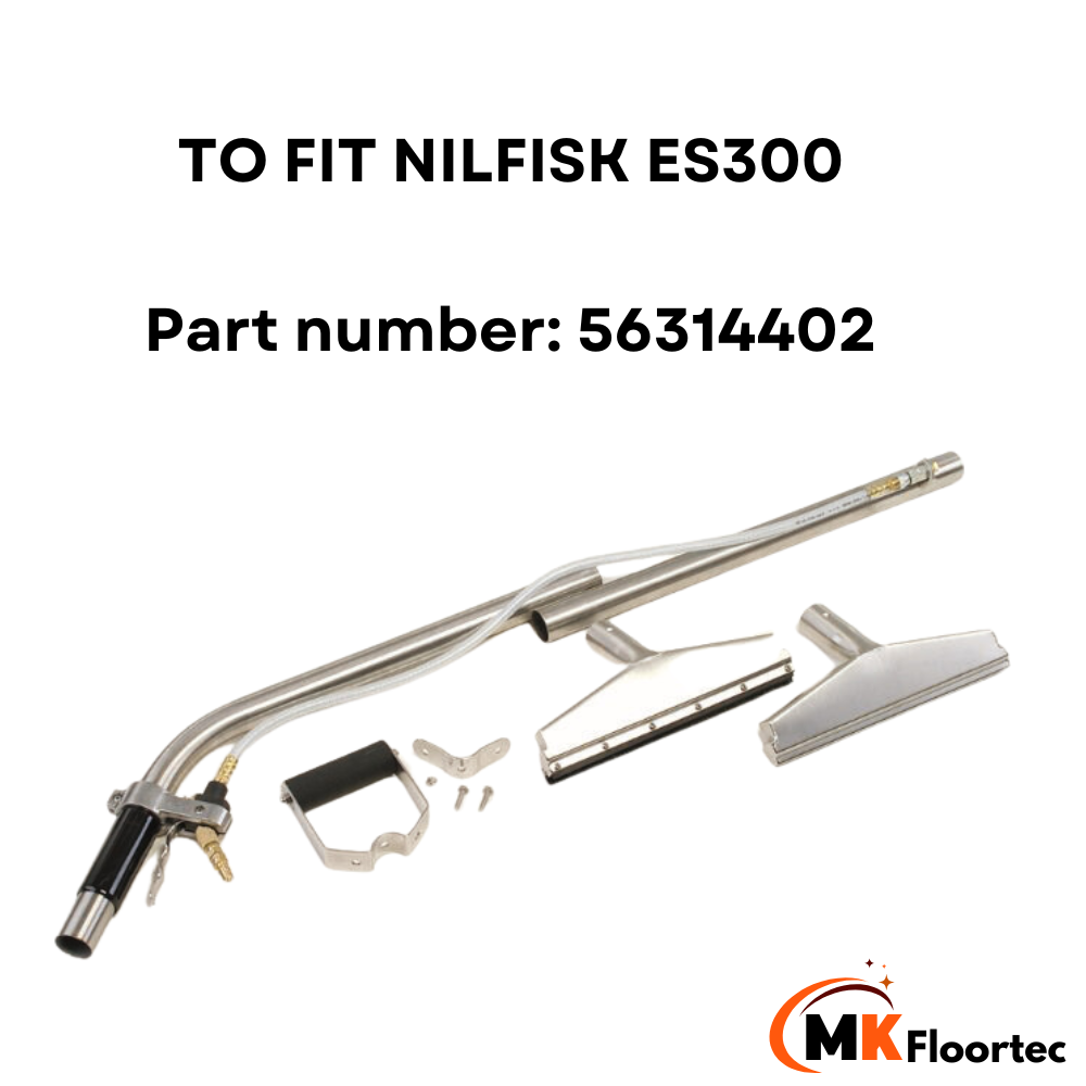 Nilfisk ES300 UK Industrial Walk Behind Carpet Cleaner Extractor Wand Kit Assembly 56314402