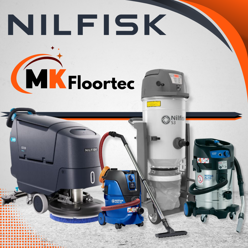 Nilfisk SC100 Compact Upright Scrubber Dryer