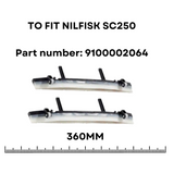 Nilfisk SC250 scrubber dryer squeegee blades 9100002064