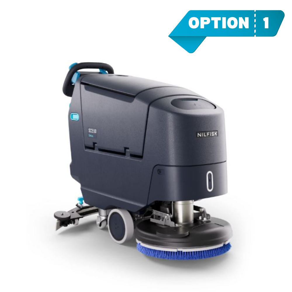 Nilfisk SC550 Scrubber Dryer Battery Powered