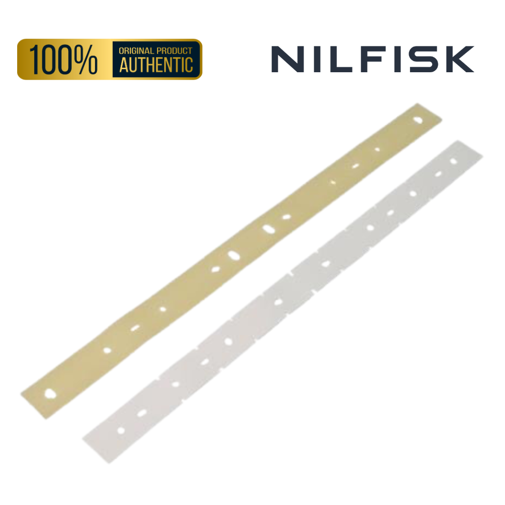 Nilfisk SC450/430/530B Replacement Squeegee Blade Set PU - 9096858000 Front And Rear Set