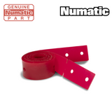 Numatic NUC 244NX Replacement Squeegee Blade Set - 913810 Front And Rear Set