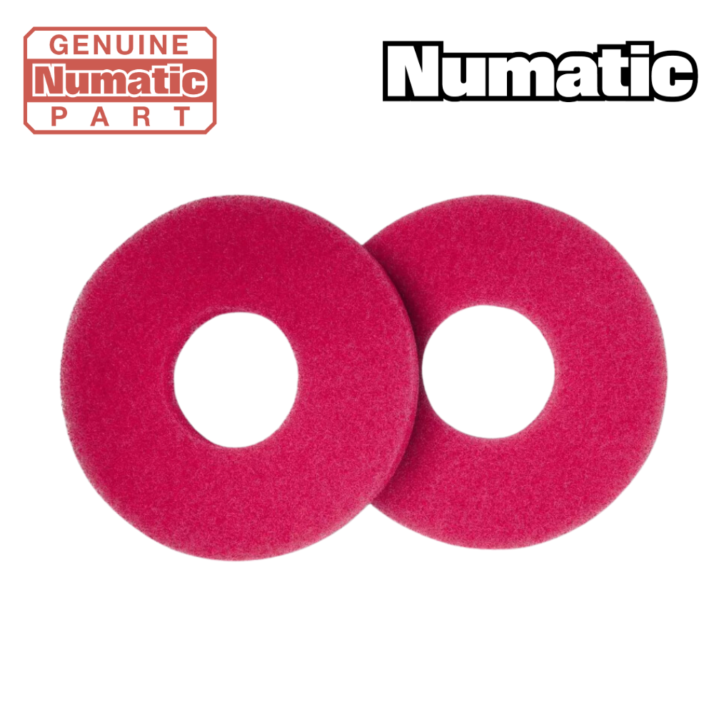 Numatic 244NX 220mm Red General Use Cleaning Floor Pad (Pack of 10) 912353