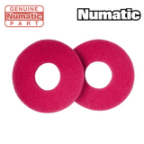 Numatic 244NX 220mm Red General Use Cleaning Floor Pad (Pack of 10) 912353