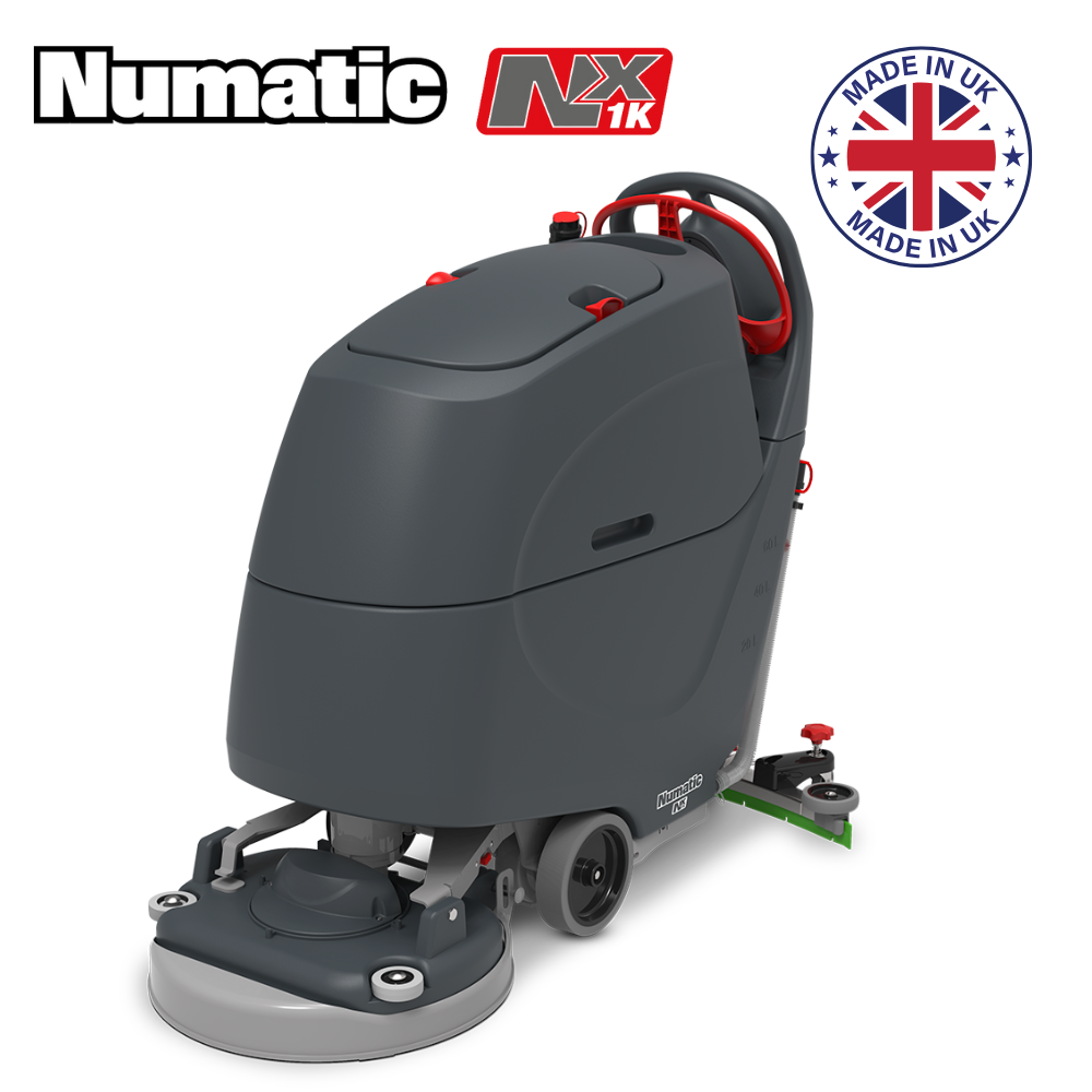 Numatic TBL6055 TwinTec Cordless Scrubber Dryer Battery Powered NX1K