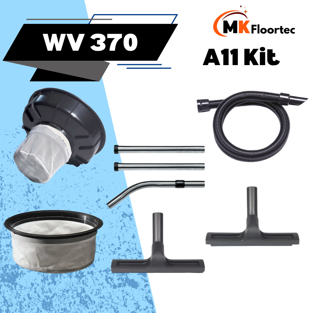 Numatic A11 tools and attachments for WV370 wet and dry vacuum cleaner