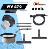 Numatic A11 tool kit and attachments for WV470 multifunctional wet and dry vacuum cleaner