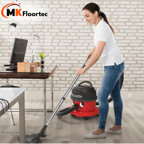Numatic NBV240NX cordless vacuum cleaner, battery-powered, ideal for commercial use, offering cable-free convenience for any space. 