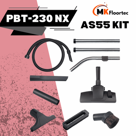 Numatic AS55 tool kit and attachments for PBT230NX cordless vacuum cleaner