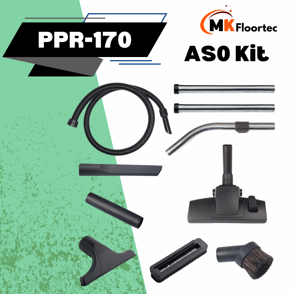 Numatic AS0 tool kit and attachments for PPR170 commercial grade vacuum cleaner