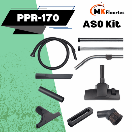 Numatic AS0 tool kit and attachments for PPR170 commercial grade vacuum cleaner