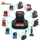 Numatic NX300 battery-powered cleaning machines, including cordless scrubber dryers and vacuum cleaners for efficient cleaning.  MK Floortec