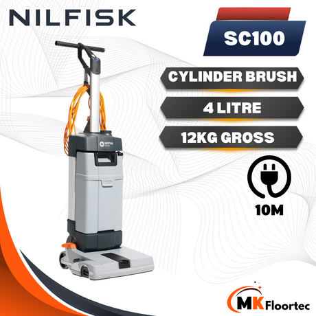 Nilfisk SC100 Compact Upright Scrubber Dryer