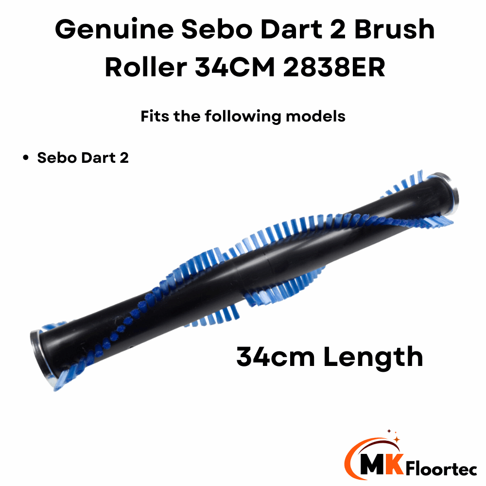 Seblo 2 Sebo 2838ER Dart 2 Brush Roller 34cm – M.K. Floortec Services Ltd