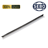 sebo 2046 bs360 bs36 comfort vacuum cleaner black standard brush strip for roller beater bar