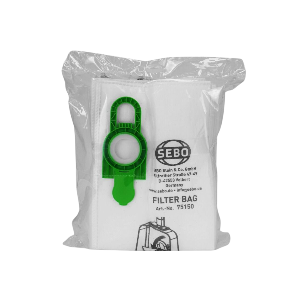 sebo bp60 softcase vacuum cleaner ultra dust bags 75150se