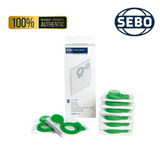 Sebo Airbelt D Series Vacuum Cleaner Ultra Bags 8 Pack 8120ER