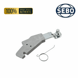 Sebo BS vacuum cleaner support arm lever, part 2256ER, designed for BS360, BS36, and BS46 Comfort series models. 