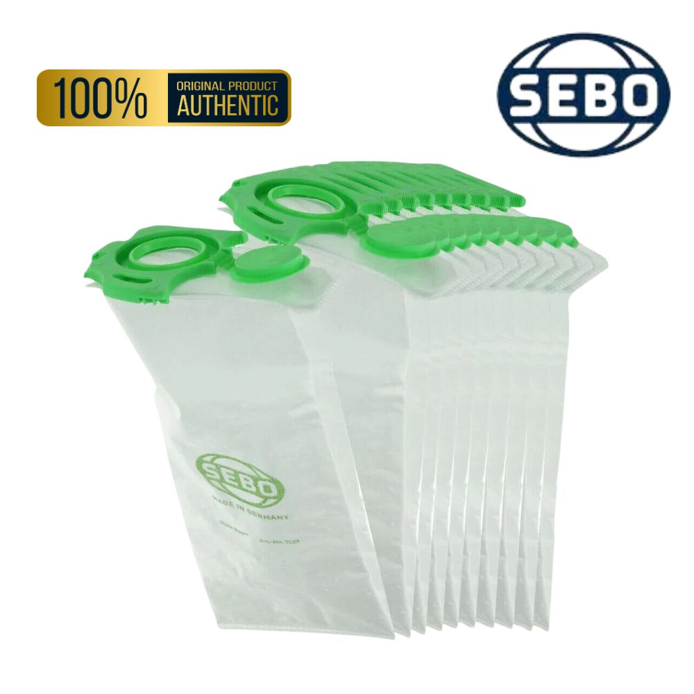 sebo 7029 felix dart vacuum cleaner dust bags 10 pack