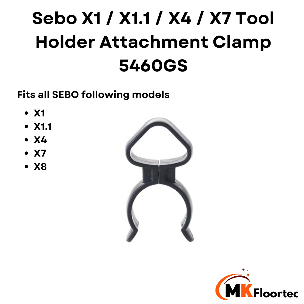 Sebo X1 / X1.1 / X4 / X7 / XP  Tool Holder Attachment Clamp 5460GS