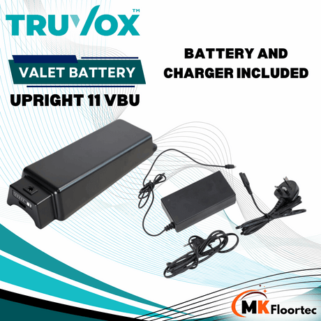 Truvox Valet Battery Upright Commercial Vacuum Cleaner Cordless VBU