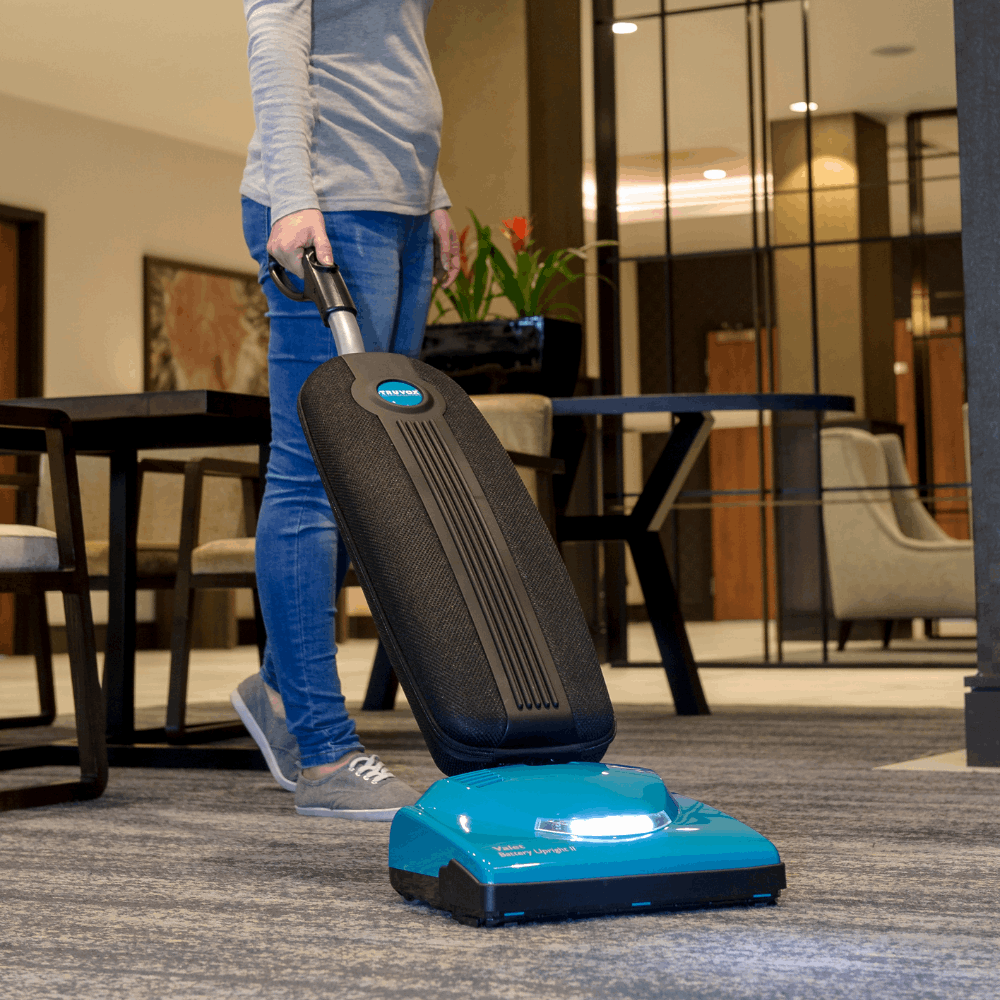 Truvox Valet Battery Upright Commercial Vacuum Cleaner Cordless VBU