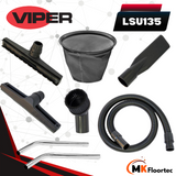 Viper LSU135 Wet & Dry Vacuum Cleaner 35 Litre