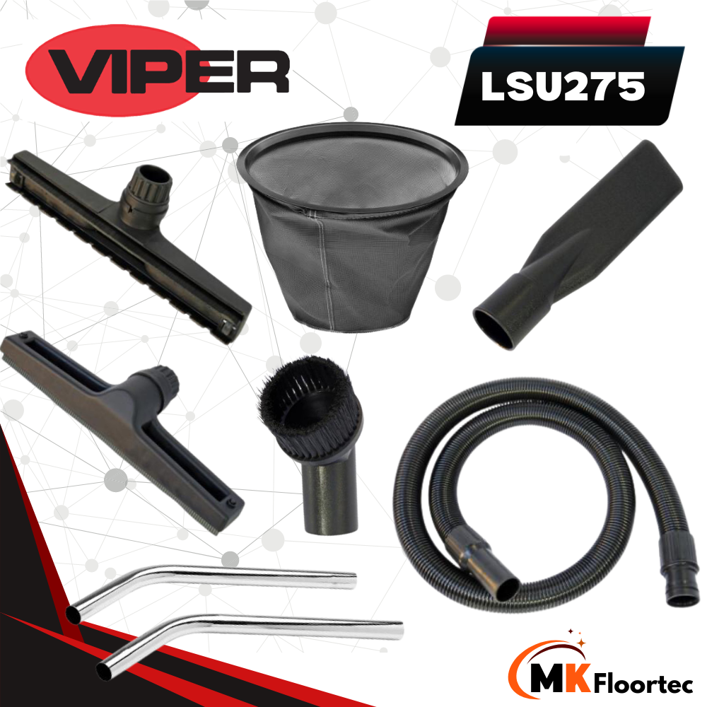 Viper LSU275 Wet & Dry Vacuum Cleaner Twin Motor 75 Litre